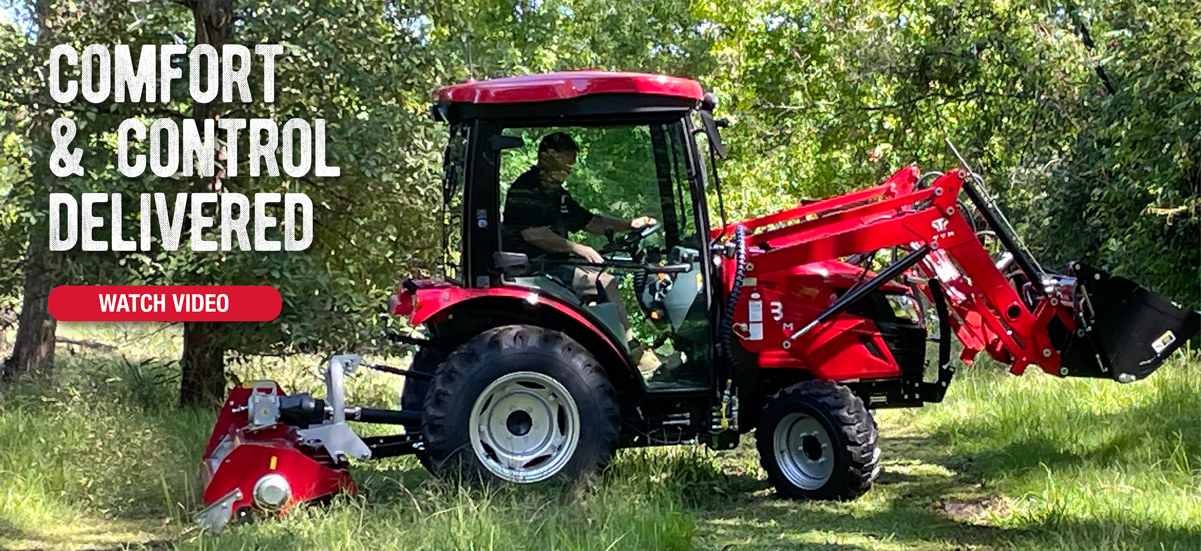 TYM T413 Cabin Tractor